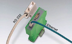 Сопряжение RS-232 / 485 с сетями Ethernet